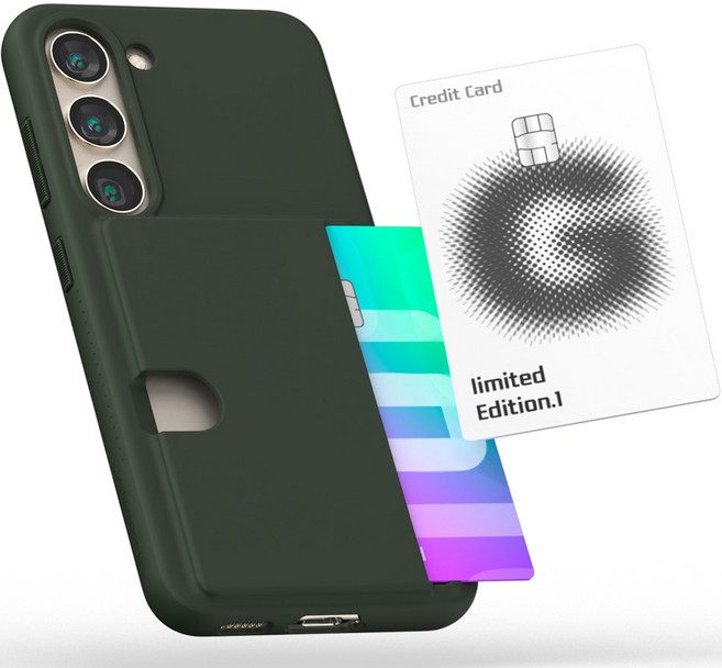 구스페리 매트 스킨 듀얼 카드 포켓 휴대폰 케이스