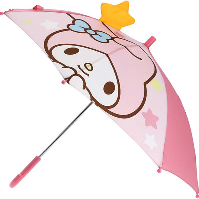 마이멜로디 산리오 아동용 47 스윗스타 입체 홀로그램 장우산 MUHKU10044