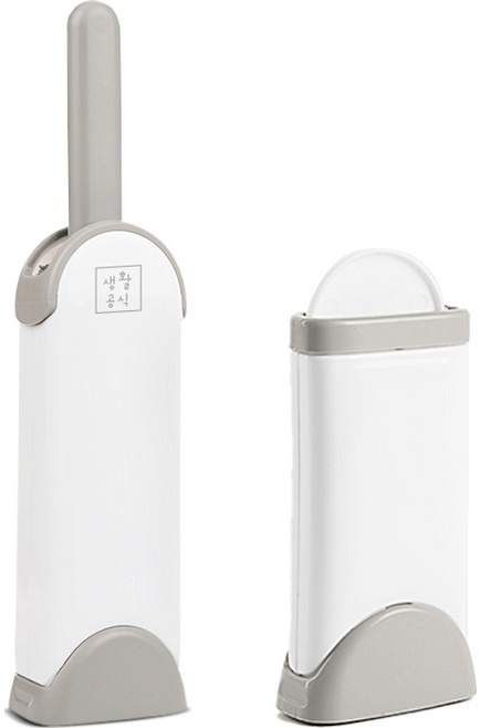 생활공식 흡착 보풀 먼지제거기 S + L 세트, 1세트, 그레이