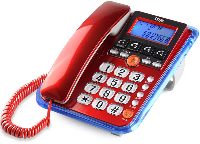 iTEK 강력벨 유선 전화기, IK-800