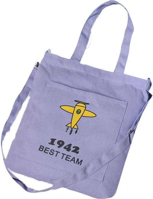 하이어리 크로스 디자인 에코백