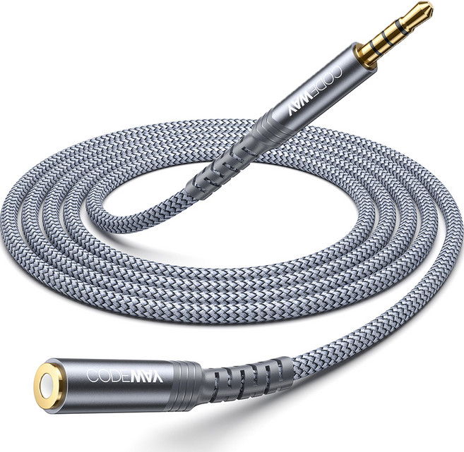 코드웨이 4극 이어폰 연장선 오디오 연장케이블, 2m, 1개