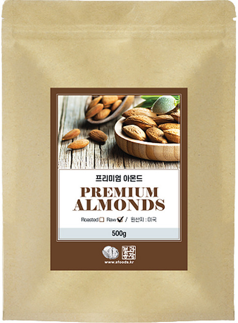 견과공장 생아몬드, 500g, 1개