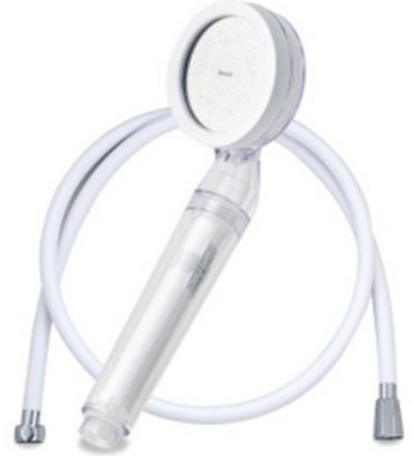 듀벨 샤워애 와이즈 샤워기 + 샤워호스 2m, 1개, 화이트