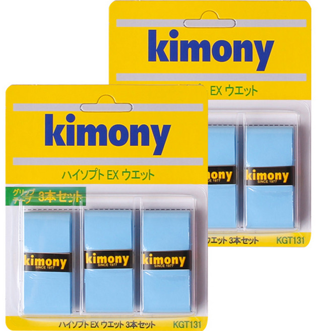 키모니 하이 소프트 EX 오버그립 KGT131 6p, 스카이, 2개