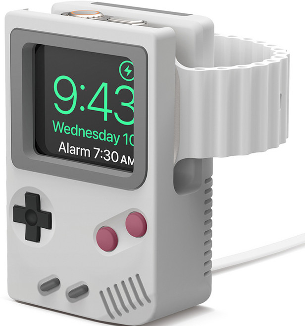 엘라고 W5 애플워치 스탠드, 라이트 그레이