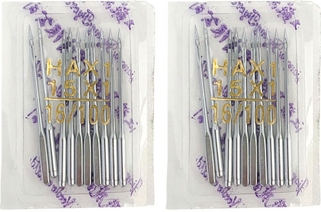 미싱바늘 가정용 10p, 2개