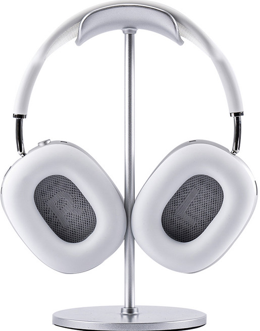 누아트 에어팟 호환 내부 이어 쿠션 실리콘 케이스, 에어팟 맥스 / 맥스2, 화이트, 1세트