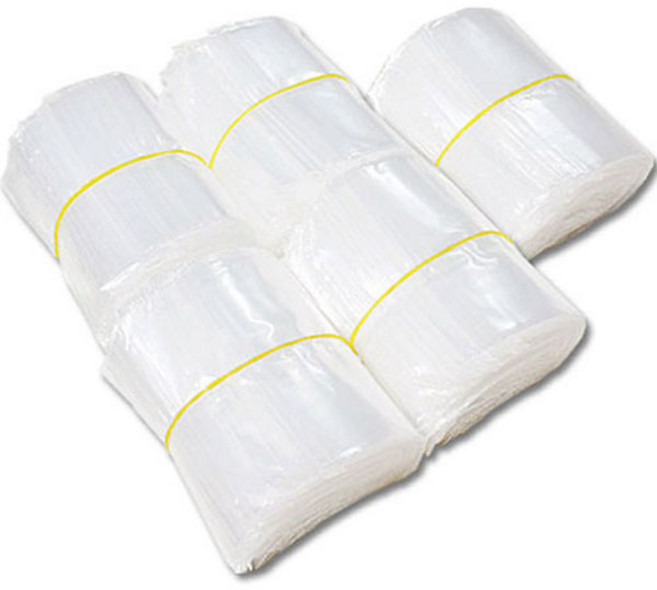 Green Vinyl 塑膠夾鏈袋, 迷你(XS), 100入, 5個