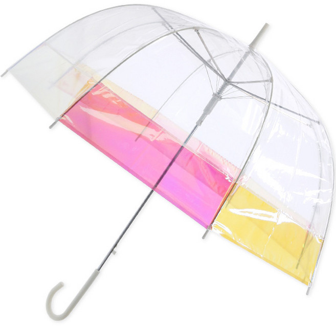 지니스타 보더 홀로그램 돔형 POE 장우산 LUJSU80002