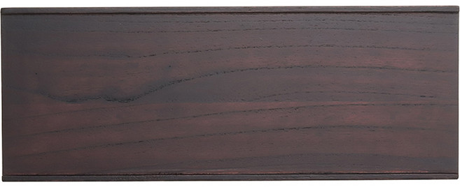 플라라 카페 월넛 원목 직사각 트레이