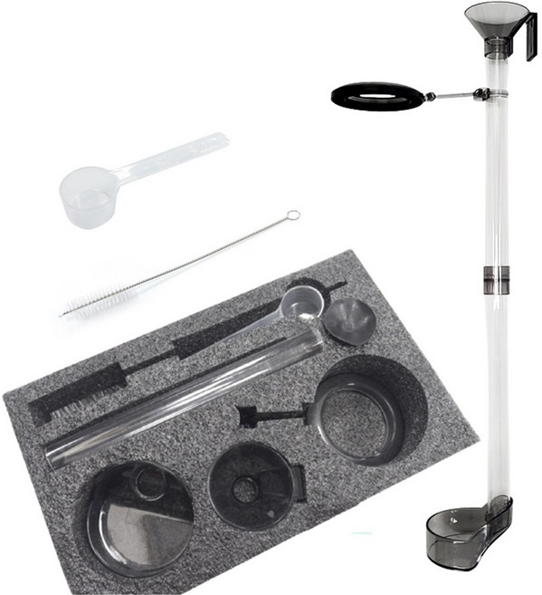 칸후아쿠아리움 멀티 피딩 스테이션 트레이 + 실린더 열대어 먹이 급여 세트 YA-8466, 1개