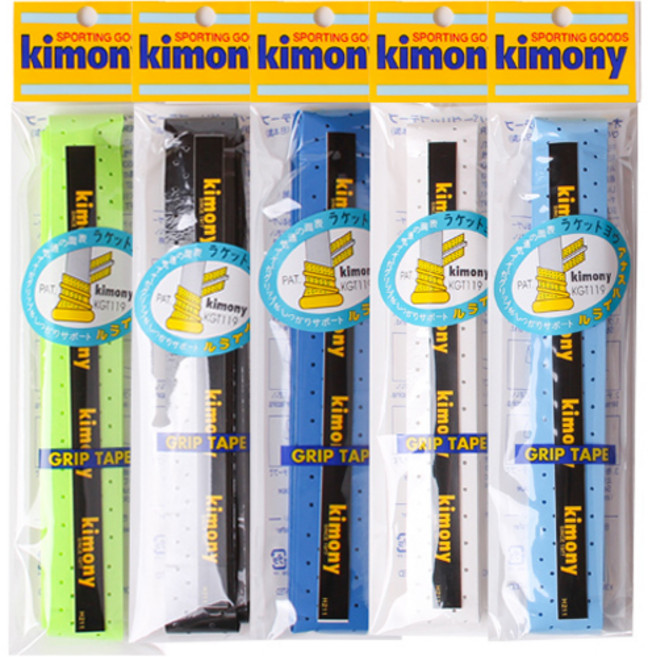 키모니 홀스파이럴그립 KGT119 5p, 랜덤발송, 1세트