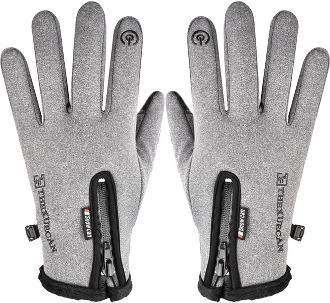찐노마진몰 겨울 낚시 장갑 양손세트, 02 타입A 그레이, 1개
