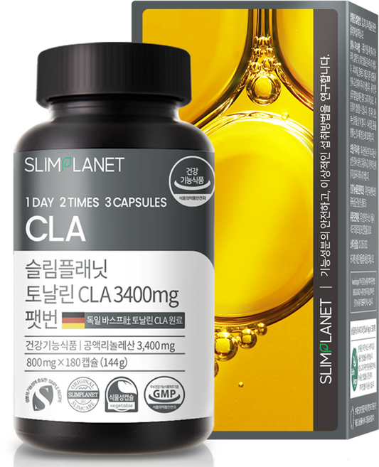 슬림플래닛 토날린CLA 3400mg 팻번, 180정, 1개