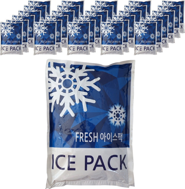 젤 아이스팩 15 x 20 cm, 1개입, 60개