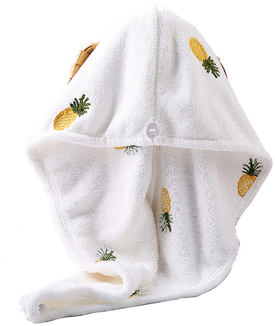 트레이드미 드라이 헤어 타올 80g, 화이트, 1개