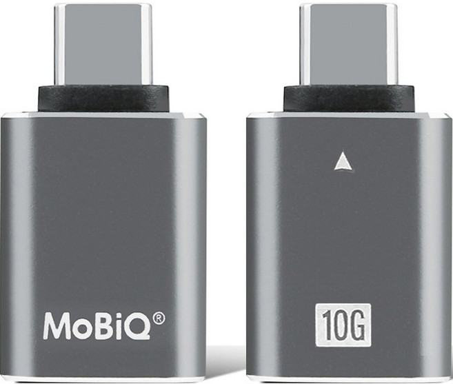 모비큐 USB 3.2 C to A 10G 60W OTG 미니 젠더, EM-CTA2P, 2개