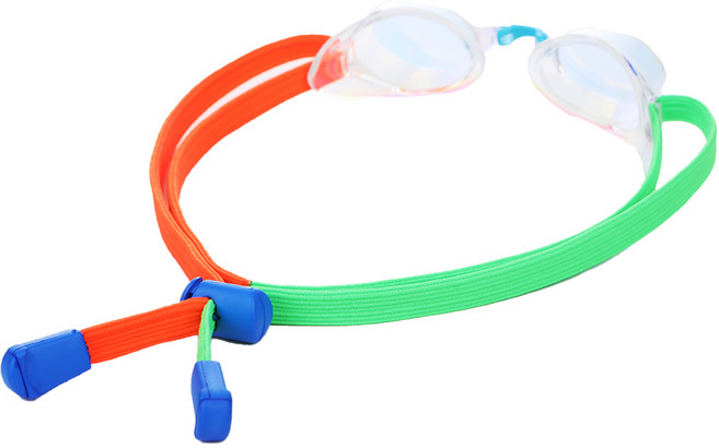 SD7 투톤 이지밴드 수경끈 SGL-GS, 오렌지그린, 1개