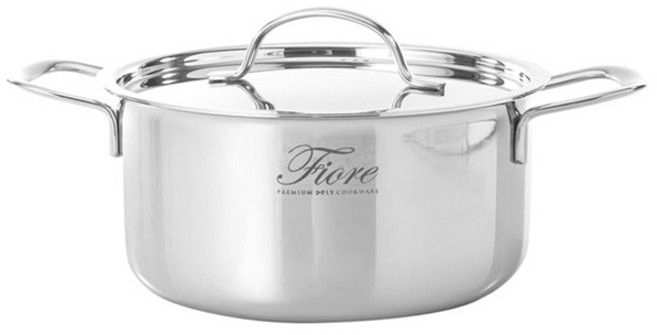 한일스텐레스 인덕션 피오레 IH 통3중 스테인리스 양수냄비, 24cm, 1개