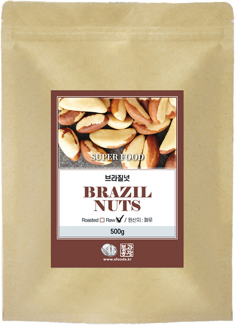 Nuts Factory 巴西堅果 MG, 500g, 1個