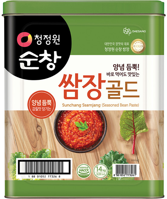 청정원순창 쌈장 골드, 14kg, 1개