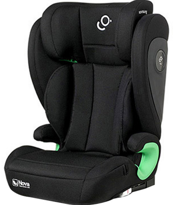 순성 노바 아이 사이즈 주니어 카시트 일체형, 스톤블랙