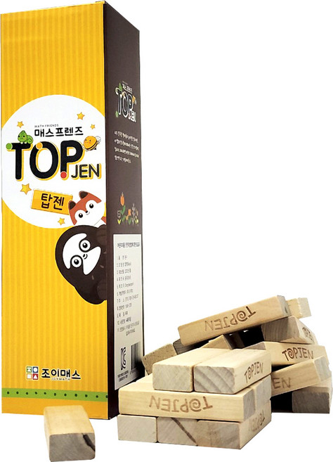 조이매스 탑젠 완구, 원목, 1개