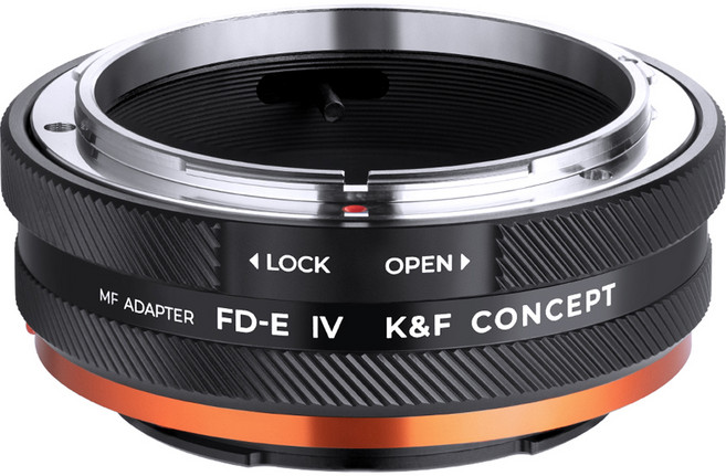 케이앤에프컨셉 렌즈변환 어댑터 FD-E IV PRO 캐논 FD 호환, 1개