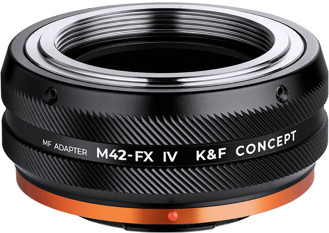 케이앤에프컨셉 렌즈변환 어댑터 M42-FX IV PRO, 1개