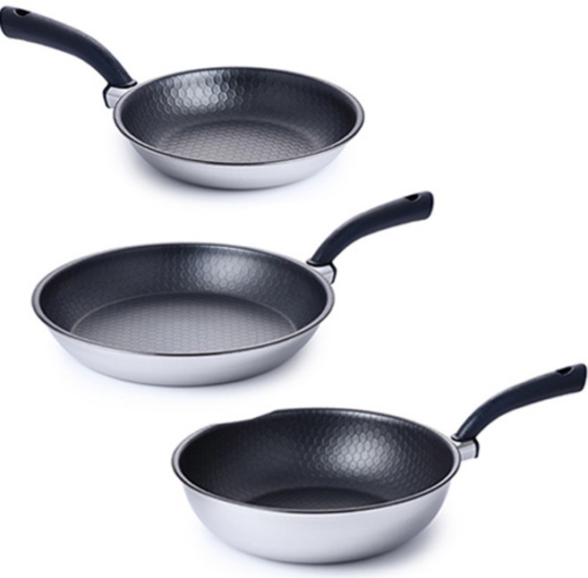 알텐바흐 인덕션 헥사 통5중 팬웍 3종 세트, 혼합색상, 22F+26F+26W, 1개