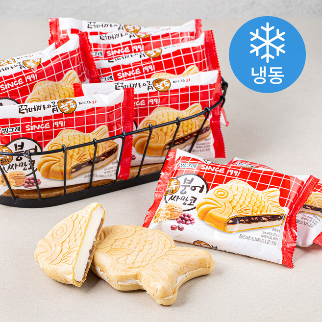 빙그레 호두과자 붕어싸만코 (냉동), 150ml, 1개입, 30개