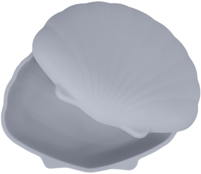 티지엠 국산 실리콘 조가비 흡착볼 뚜껑 합본팩, 애쉬블루, 1세트