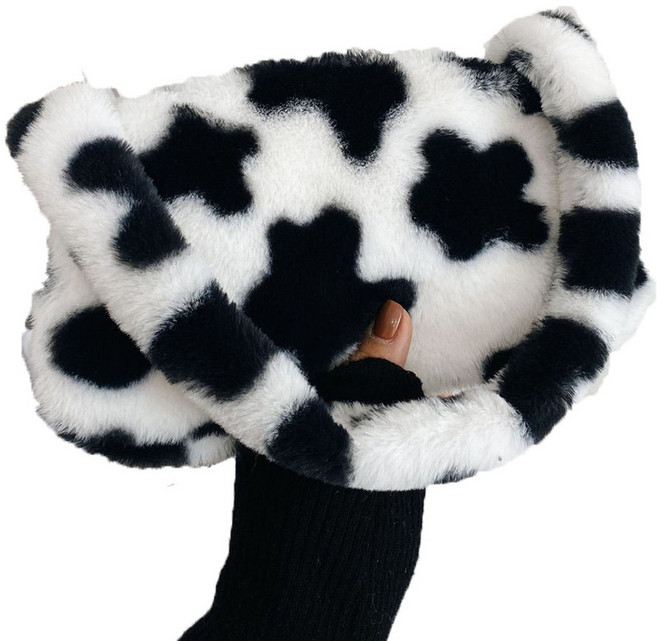 하이어리 페이크퍼 숄더백