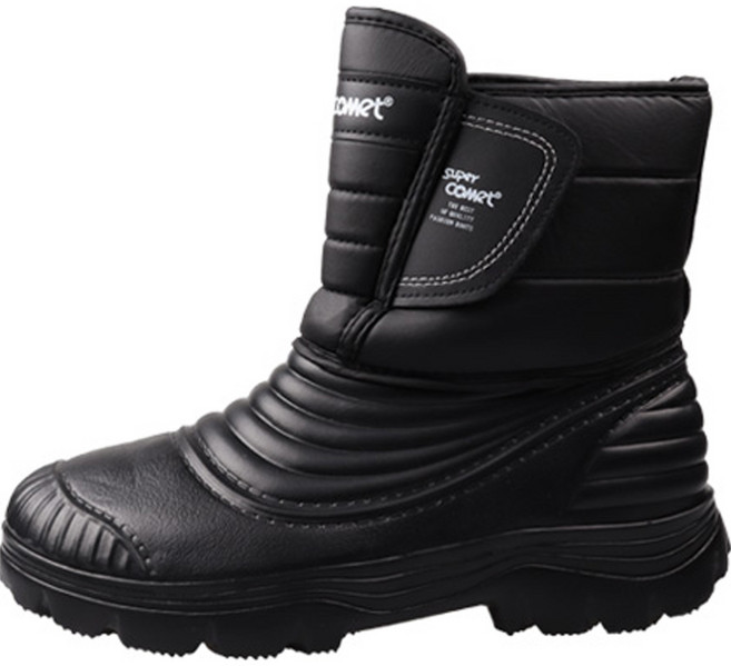 슈퍼카미트 남성용 패딩 방수 방한 털 부츠 WT2010