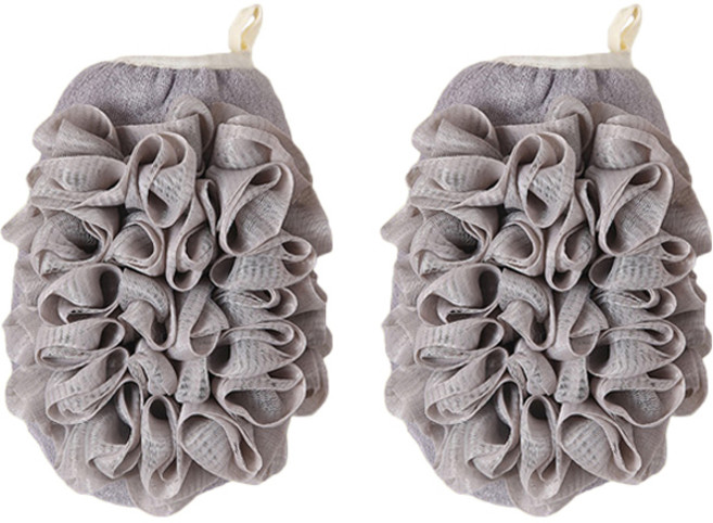 원이네 목욕 샤워글러브, 라이트그레이, 1개입, 2개