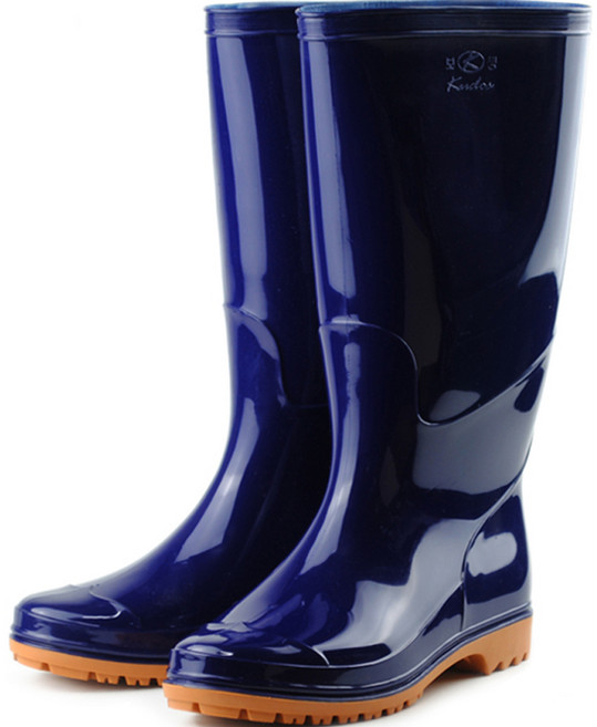 보생 남성용 갯벌 낚시 패션K 위생 장화, 250, 청색