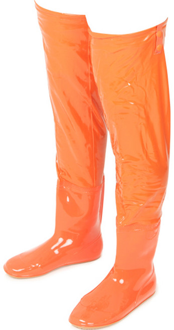 보생 PVC 갯벌 모내기 물장화, 주황, 260