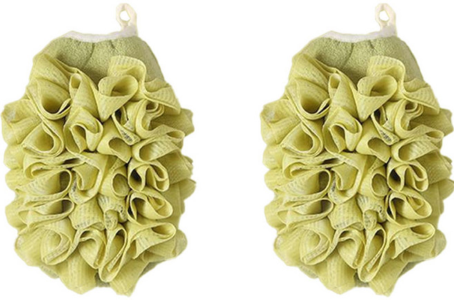 원이네 목욕 샤워글러브, 다크그린, 1개입, 2개