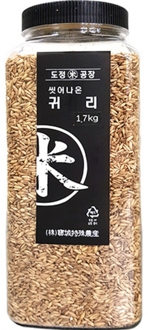 도정공장 씻어나온 귀리, 1.7kg, 1개
