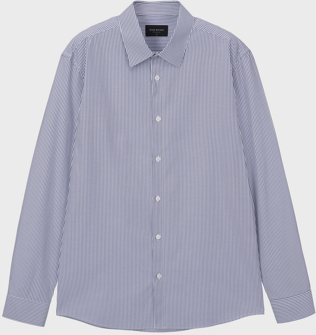 마인드브릿지 남성용 이지케어 런던스트라이프 드레스 셔츠 레귤러 MADS01C1