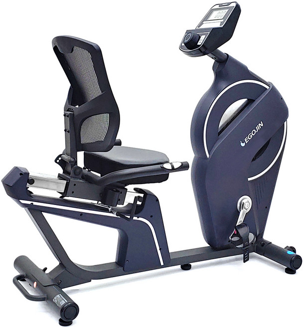 이고진 좌식 실내자전거 방문설치, Y174R, 네이비