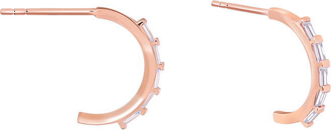 밀튼스텔리 여성용 실버 귀걸이 MSY-SE23007