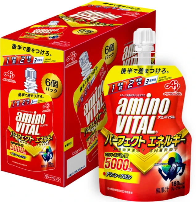 아미노바이탈 퍼펙트 에너지젤, 130g, 6개 - 쿠팡