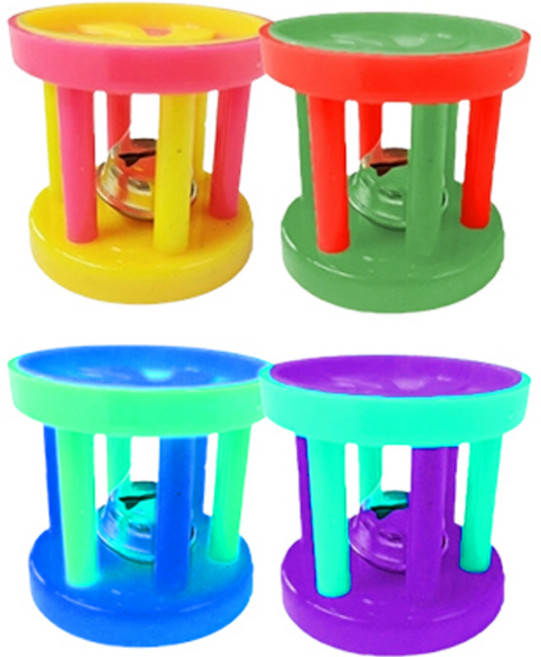 리프패럿 반려동물 방울장 장난감 01706, 랜덤발송, 4개