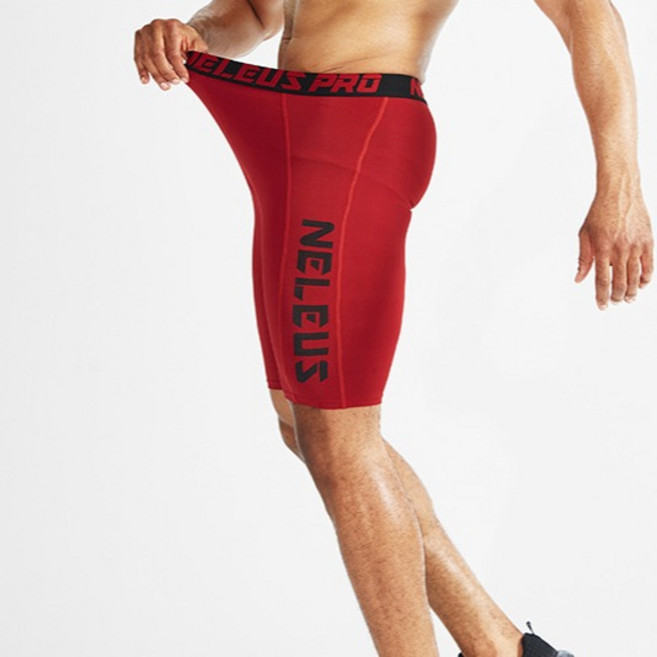 남성용 PDS 스포츠 농구 및 트레이닝 5부 반바지 레깅스