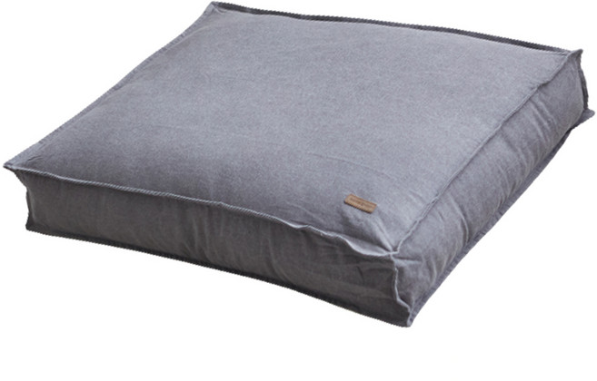 바비숑 반려동물 스너그 베드 커버, 그레이, 1개