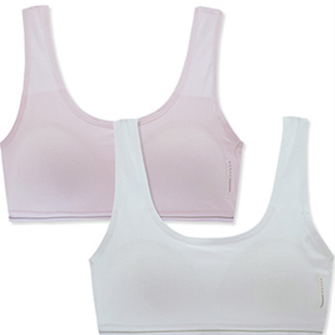 주니데이 학생 브라 2단계 파스텔심플 2종 세트