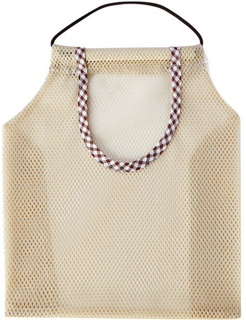 일상나눔 다용도 야채 과일 수납망, 베이지, 1개