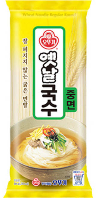 오뚜기옛날 국수중면, 500g, 1개